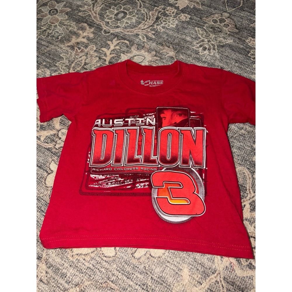 Kids Toddler Chase Authentics NASCAR Austin Dillon Graphic Tee